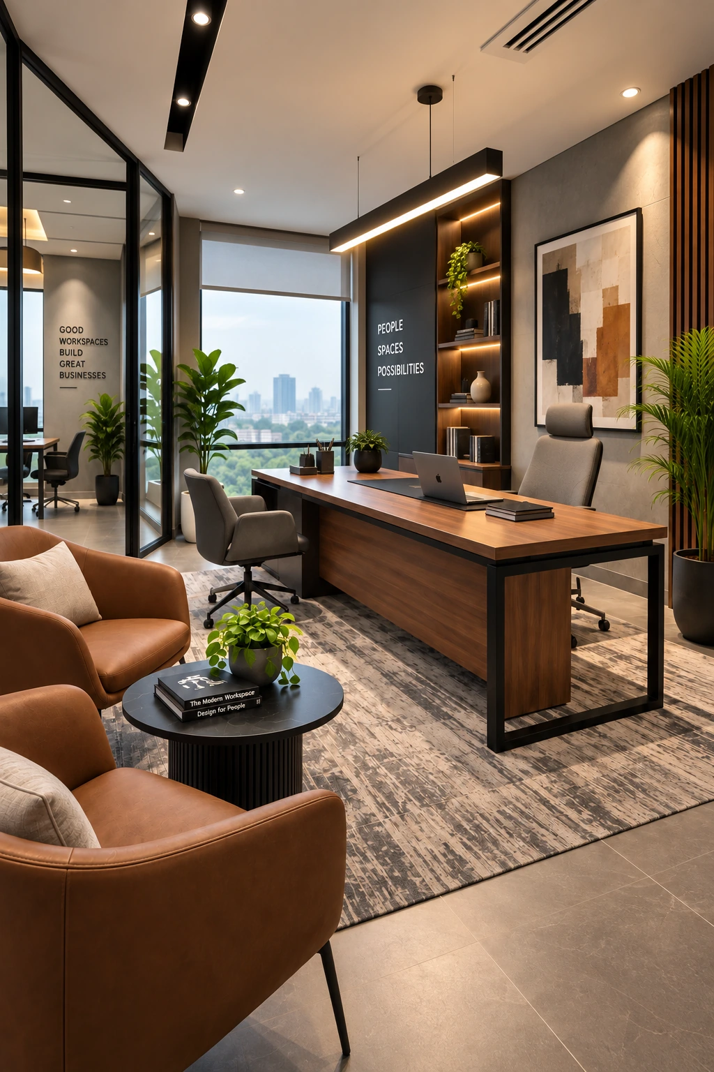 Executive office interior